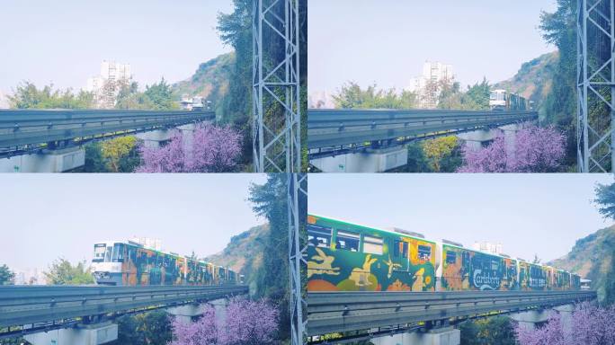 重庆轻轨（地铁）-开往春天的列车