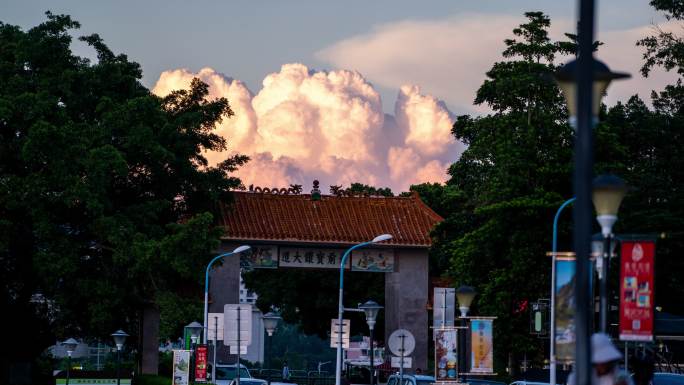 城市街景延时