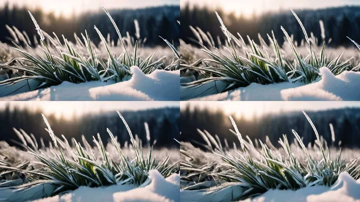 唯美动态冬天风景9