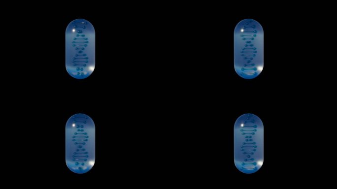 医药胶囊生物制药概念3D元素