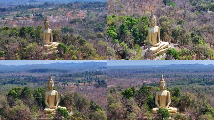 老挝东孔岛佛教佛像