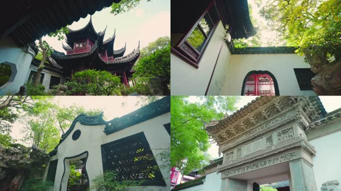 上海豫园空镜