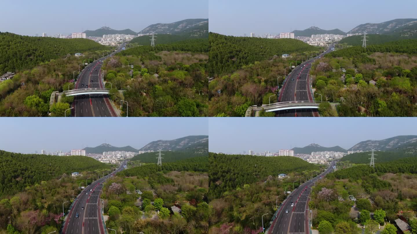 济南市旅游路千佛山段