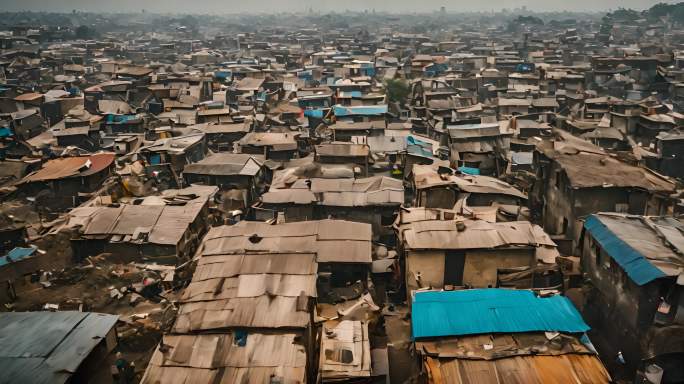 印度孟买贫民窟