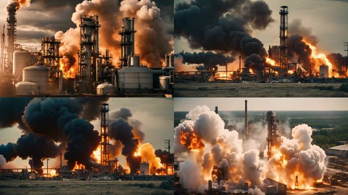 炼油厂爆炸