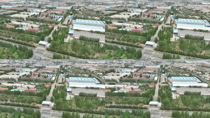 包头市内蒙古第二机械制造总厂4k航拍