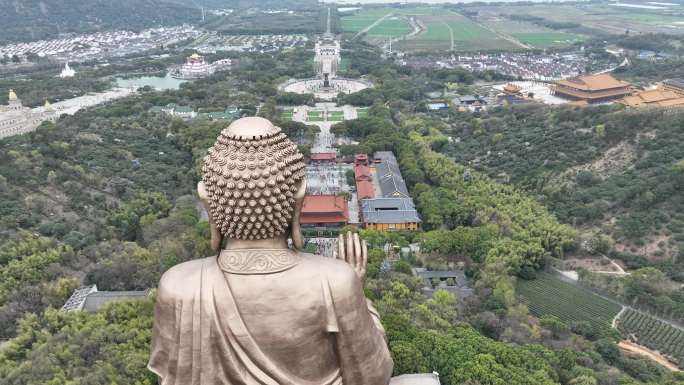 最全无锡灵山大佛航拍影像