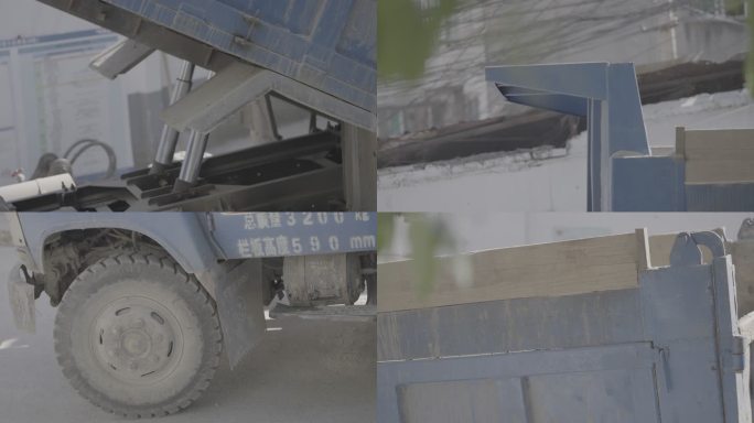 市政施工运输砂石货车灰片