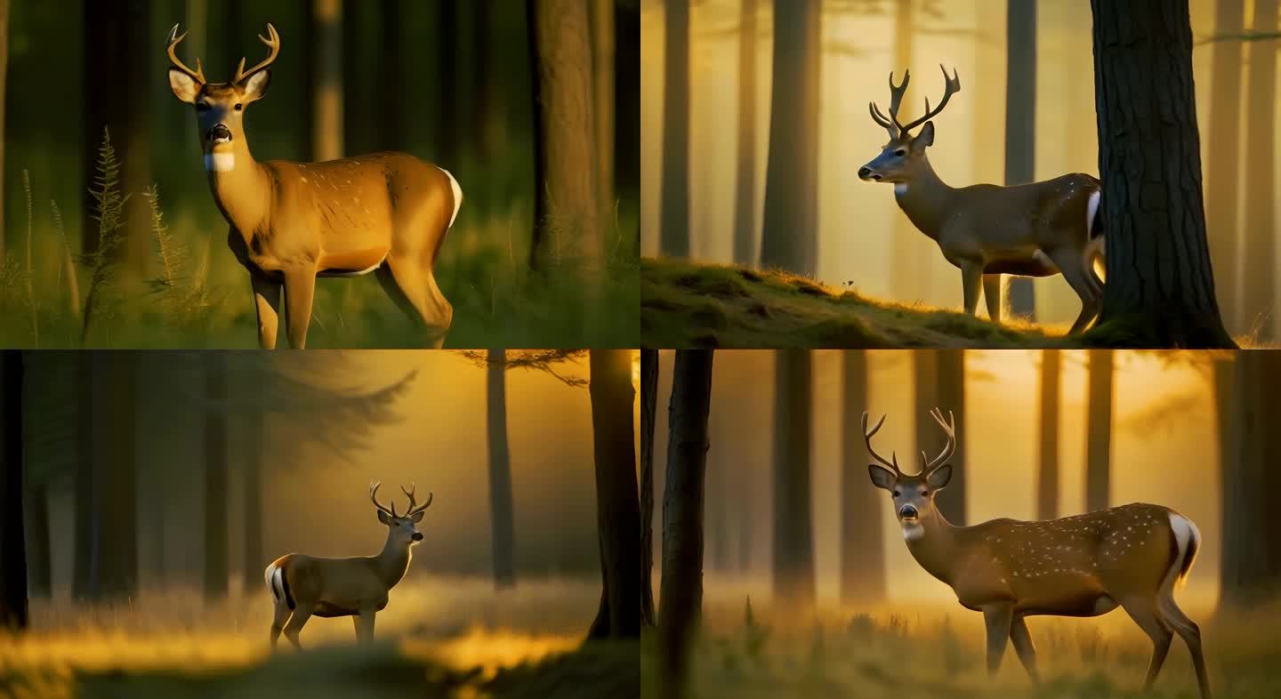 森林里的鹿