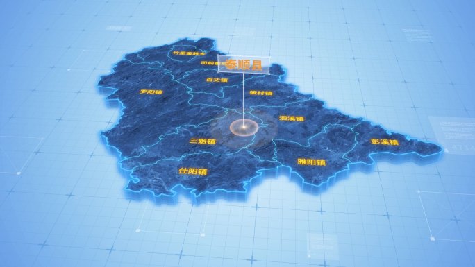 泰顺县蓝色三维科技区位地图