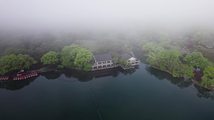 杭州云雾西湖 湖畔居