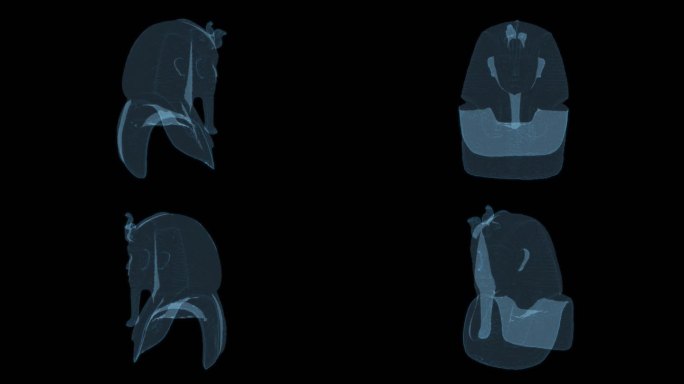 图坦卡蒙的面具 塑恐怖可怕木乃伊人面像9