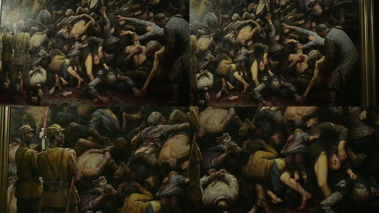南京大屠杀-油画展