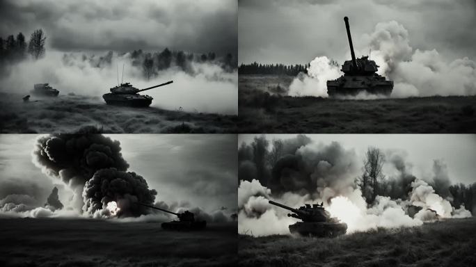 二战 现代战争 坦克 硝烟 战火