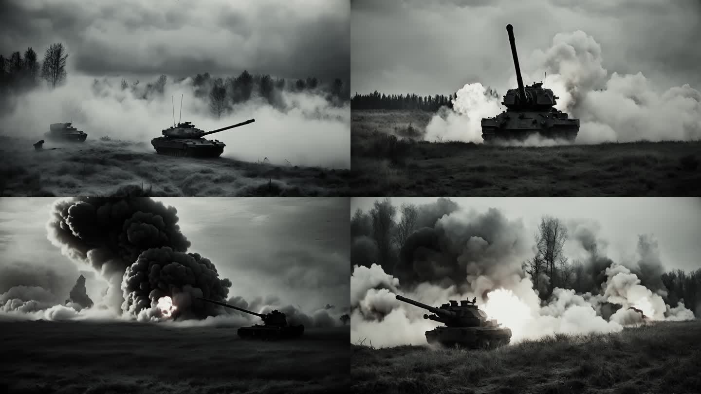 二战 现代战争 坦克 硝烟 战火