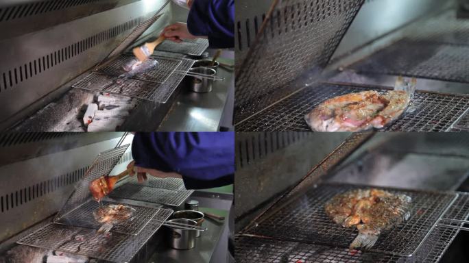 烤鱼，正宗烤鱼，烤鱼流程，重庆烤鱼