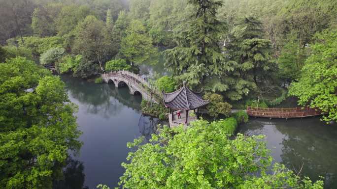 江南园林水景