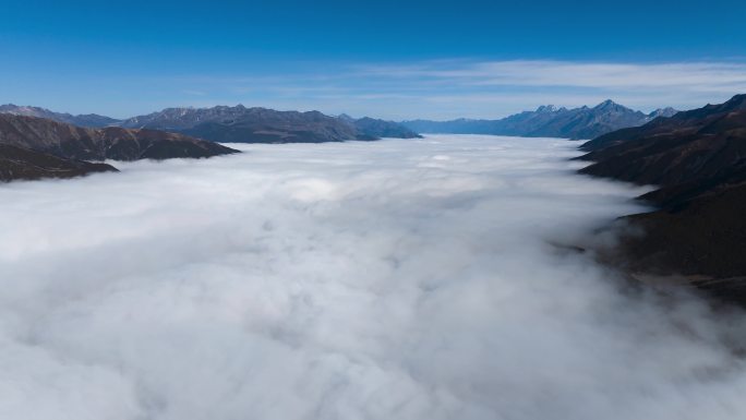 高山云海风光延时