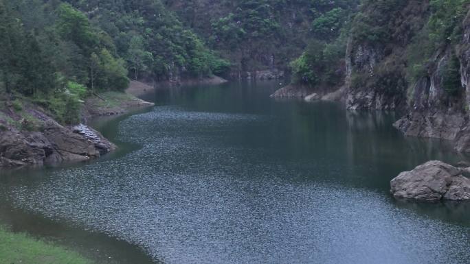 浙江温州永嘉大矼村航拍