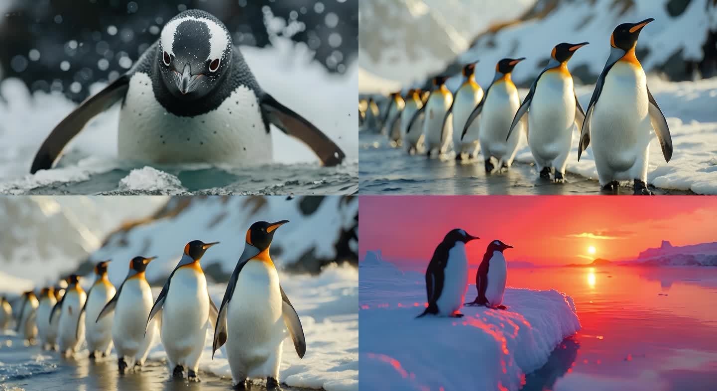 企鹅 野生动物 海洋 南极洲