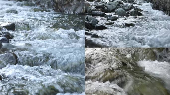 新疆纯天然泉水 实拍