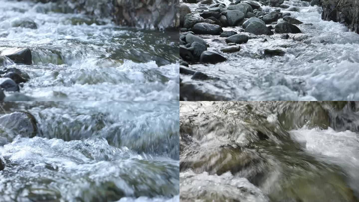 新疆纯天然泉水 实拍