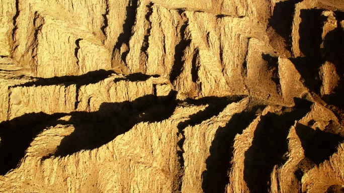 航拍山脉 光影 山 山脉