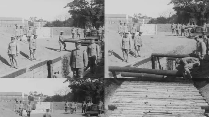 上世纪日军工事建设 日军工事 日军训练营