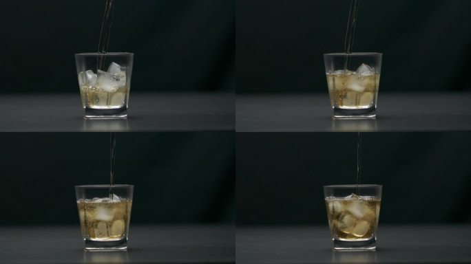 威士忌倒入酒杯1