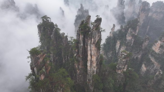 张家界武陵源御笔峰