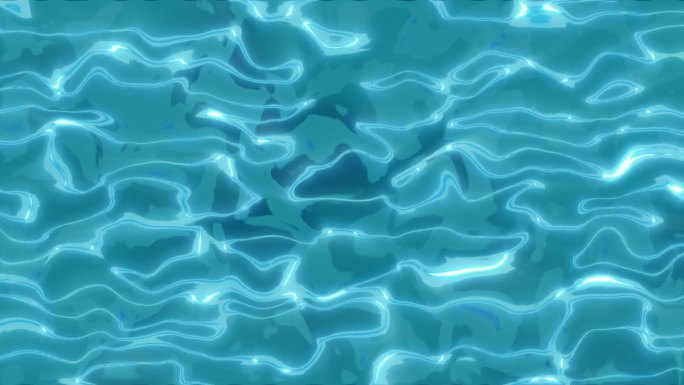 蓝色梦幻波光粼粼的水面背景素材