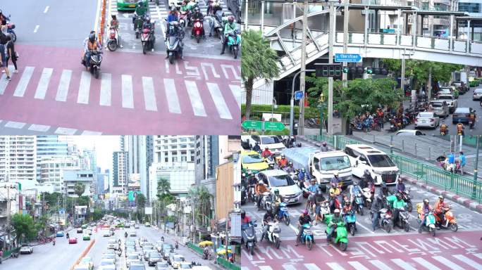 曼谷街头交通