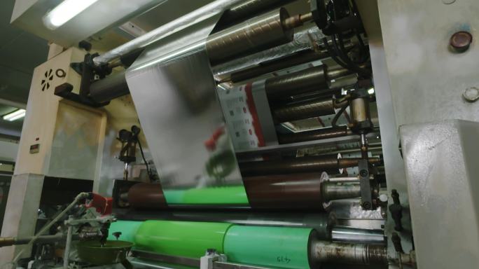 大型彩色包装凹版印刷机高端无溶剂复合机器