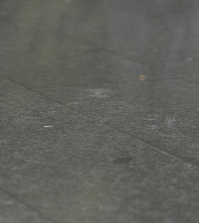 竖屏4k广州 下雨 街景 清明节 老城区