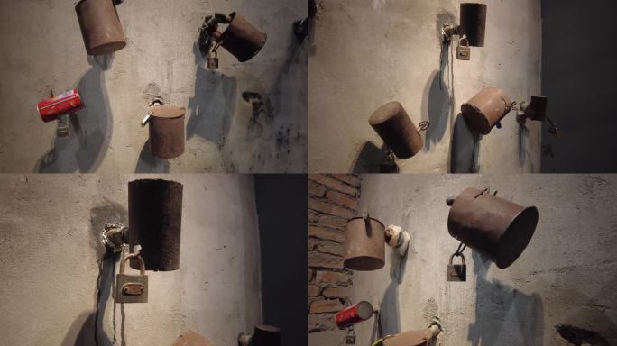 上世纪七八十年代每一户人家上锁的自来水管