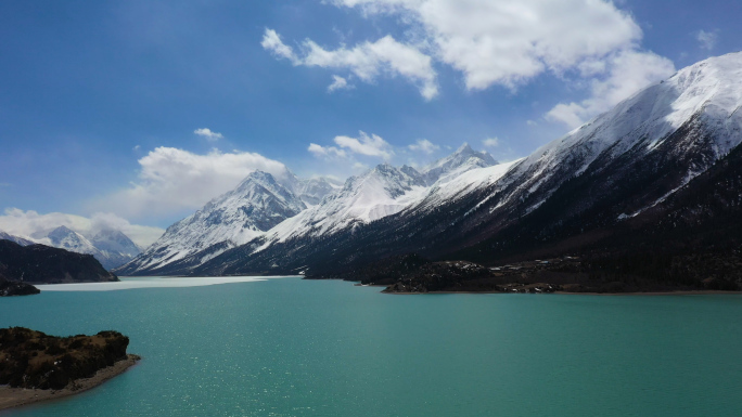 西藏 高原 雪山 湖泊