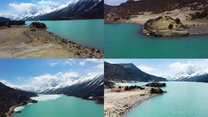 西藏 高原 雪山 湖泊
