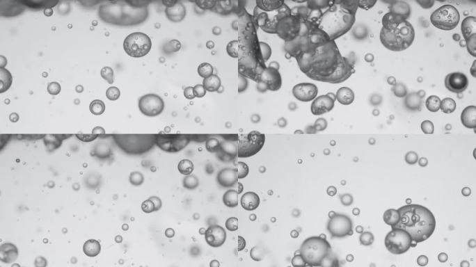 高清慢动作水分子 液体素材