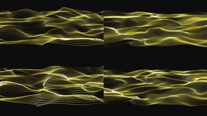 线性波浪(无缝循环)