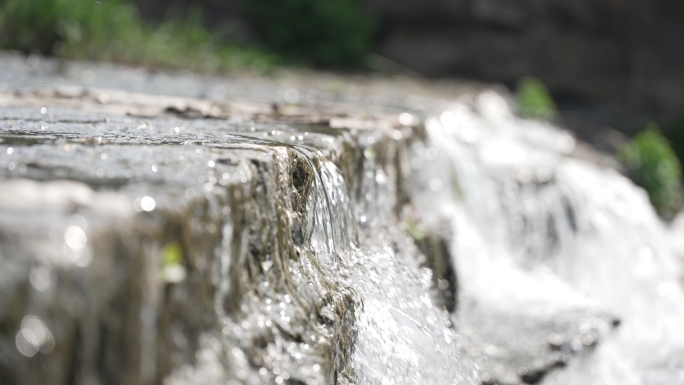 山泉水 溪流 河水 小溪