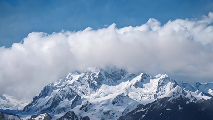 雪山延时2