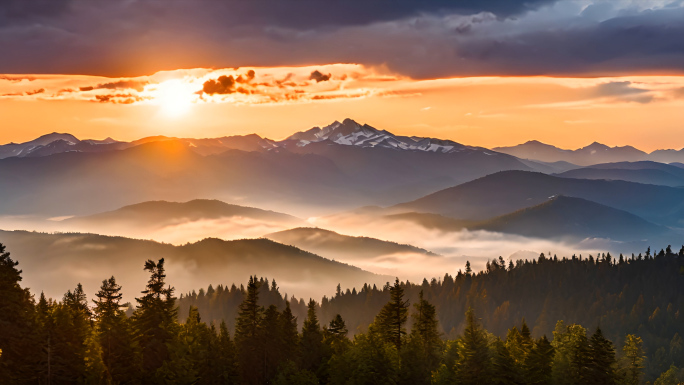 高山日出