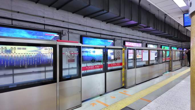 2024北京地铁1号线4K