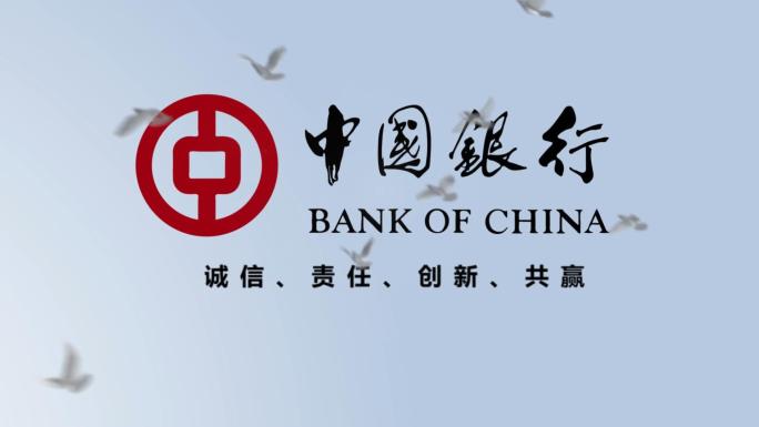 图片汇聚成中国银行LOGO