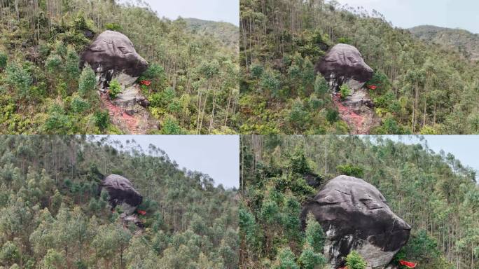 汕尾陆河神犬石 陆河地标景观