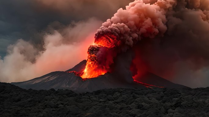 气势恢宏的火山