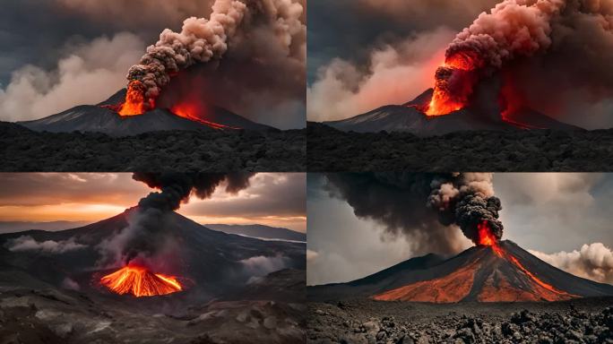 气势恢宏的火山