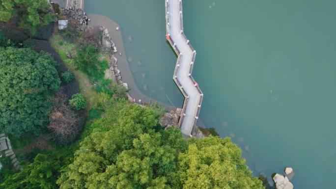 苏州白马涧景区风景航拍 龙池凤谭航拍4K