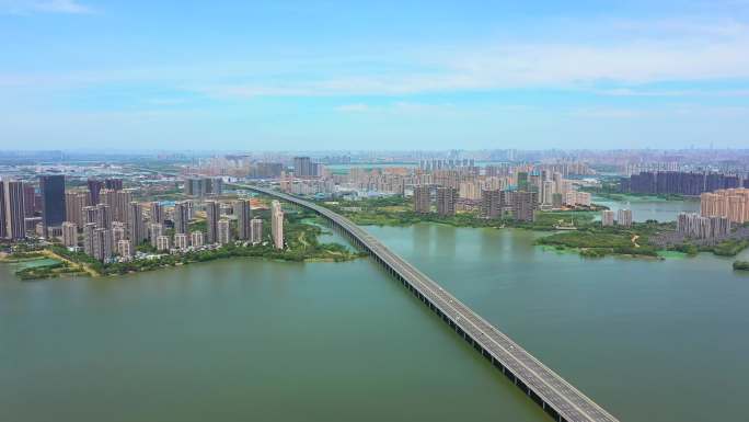 武汉江夏城市航拍1