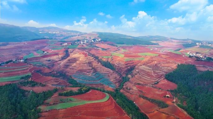 云南东川红土地红土地视频